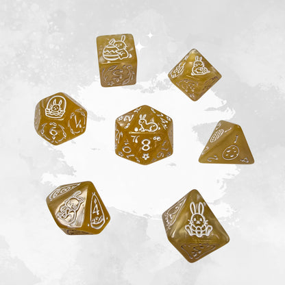 Honey Bunny Zar Seti – DND, RPG Dice Set