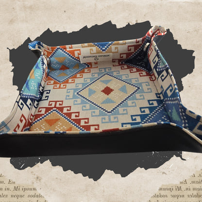 Etnik Dice Tray-Zar Tepsisi