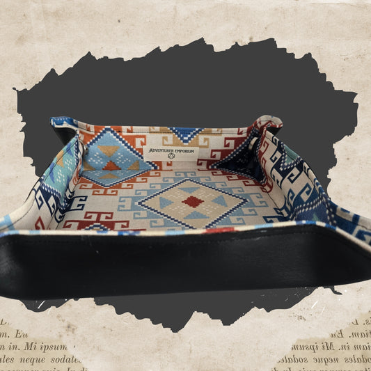 Etnik Dice Tray-Zar Tepsisi