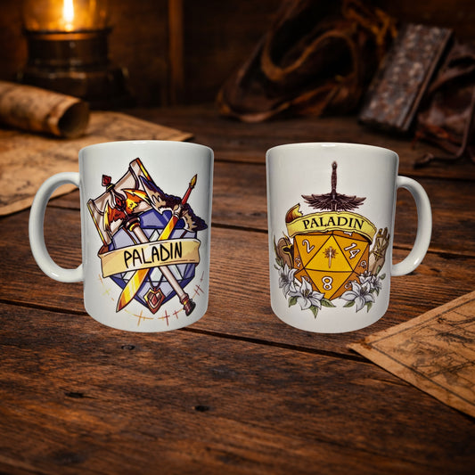 Paladin Kupa – DND Paladin Temalı Seramik Kupa