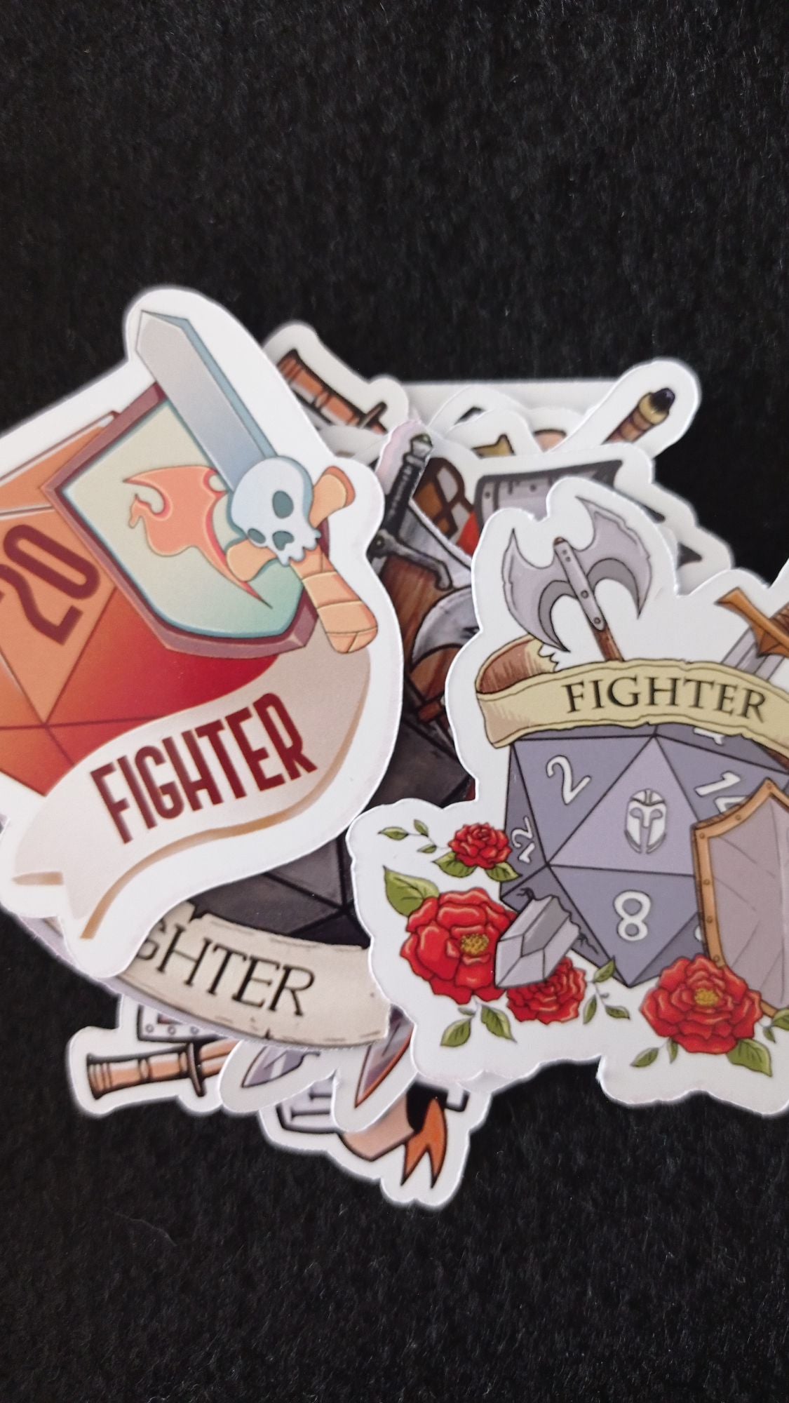 Utara Fighter Sticker Fighter Sticker Seti – Adventurer Emporium