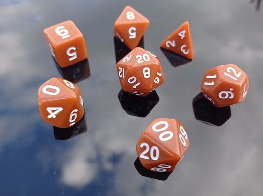 Earthborn Dice Set DnD FRP RPG Zar Seti