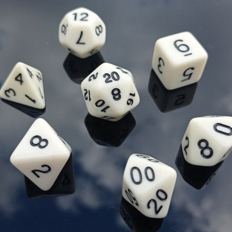 Bonekeeper Dice Set DnD FRP RPG Zar Seti