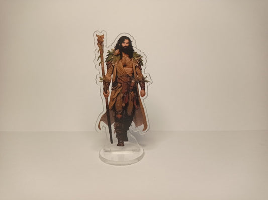 Druid Male FRP DnD RPG Figür