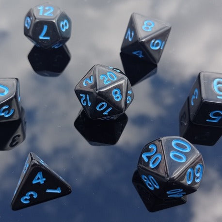 Nightfall Arcana Dice Set DnD FRP RPG Zar Seti