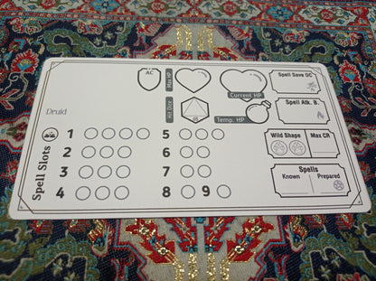 Druid Spell Tracker