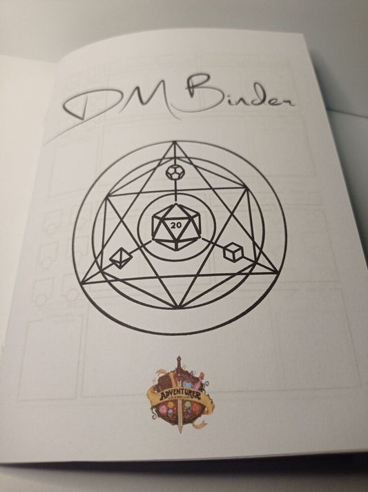 Dm/Gm Binder– Oyun Yöneticisi İçin Tam Kapsamlı Düzenleyici