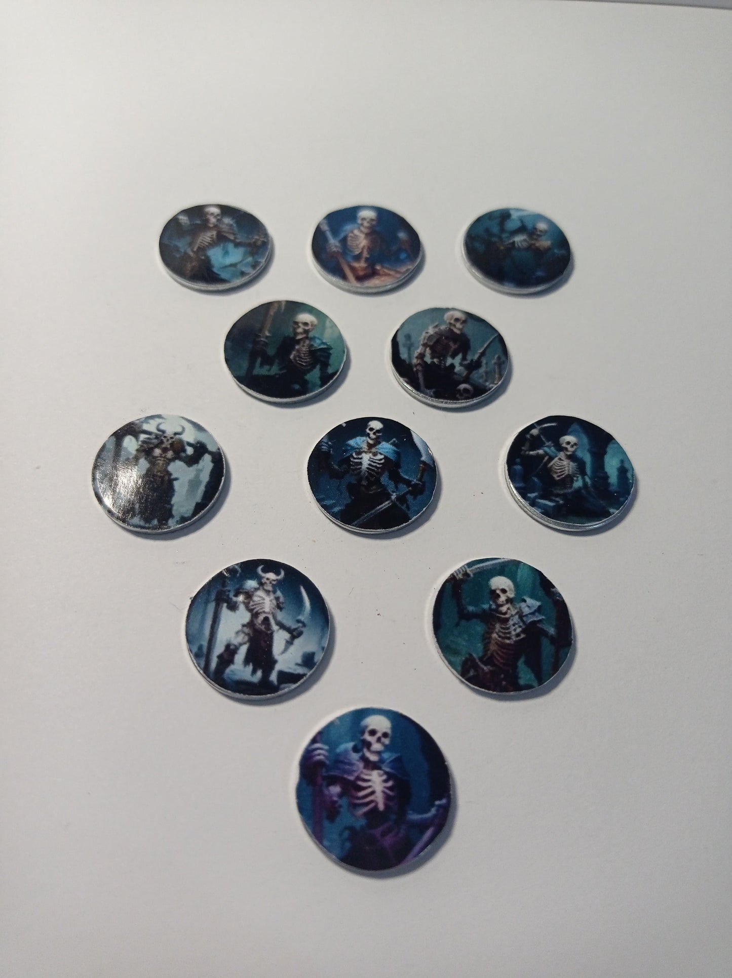 Skeleton Token Seti 11'li
