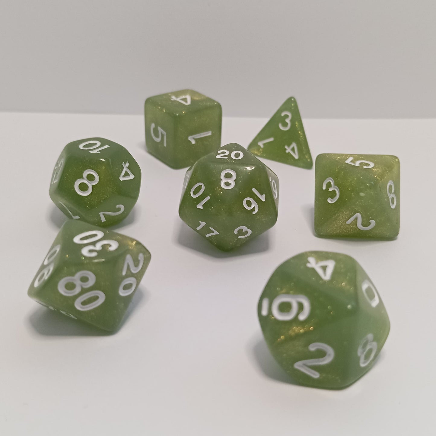 Doğa’nın Işıltısı Zar Seti - DND, RPG ve FRP Masaüstü Oyun Zarları