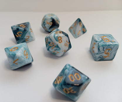 Derinliklerin Çağrısı Zar Seti - DND, RPG ve FRP Masaüstü Oyun Zarları