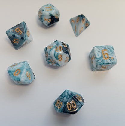 Derinliklerin Çağrısı Zar Seti - DND, RPG ve FRP Masaüstü Oyun Zarları