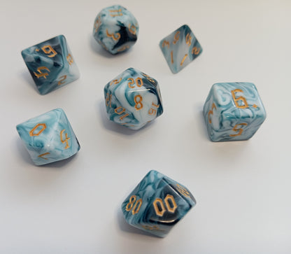 Derinliklerin Çağrısı Zar Seti - DND, RPG ve FRP Masaüstü Oyun Zarları