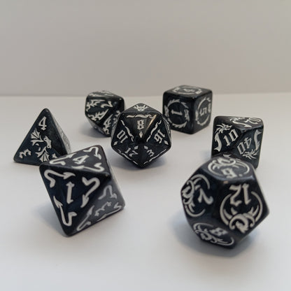 Kadim Gölgele Zar Seti - DND, RPG ve Masaüstü Oyun Zarları