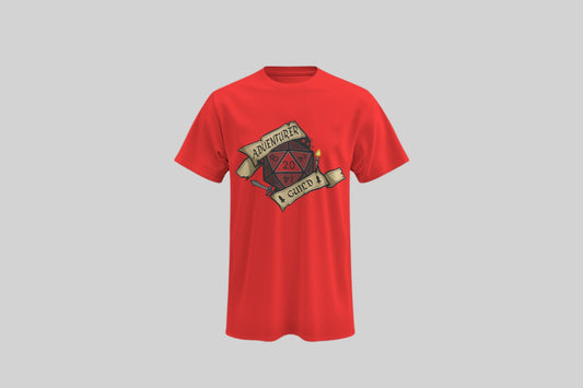 Kırmızı Adventurer Guild Tshirt