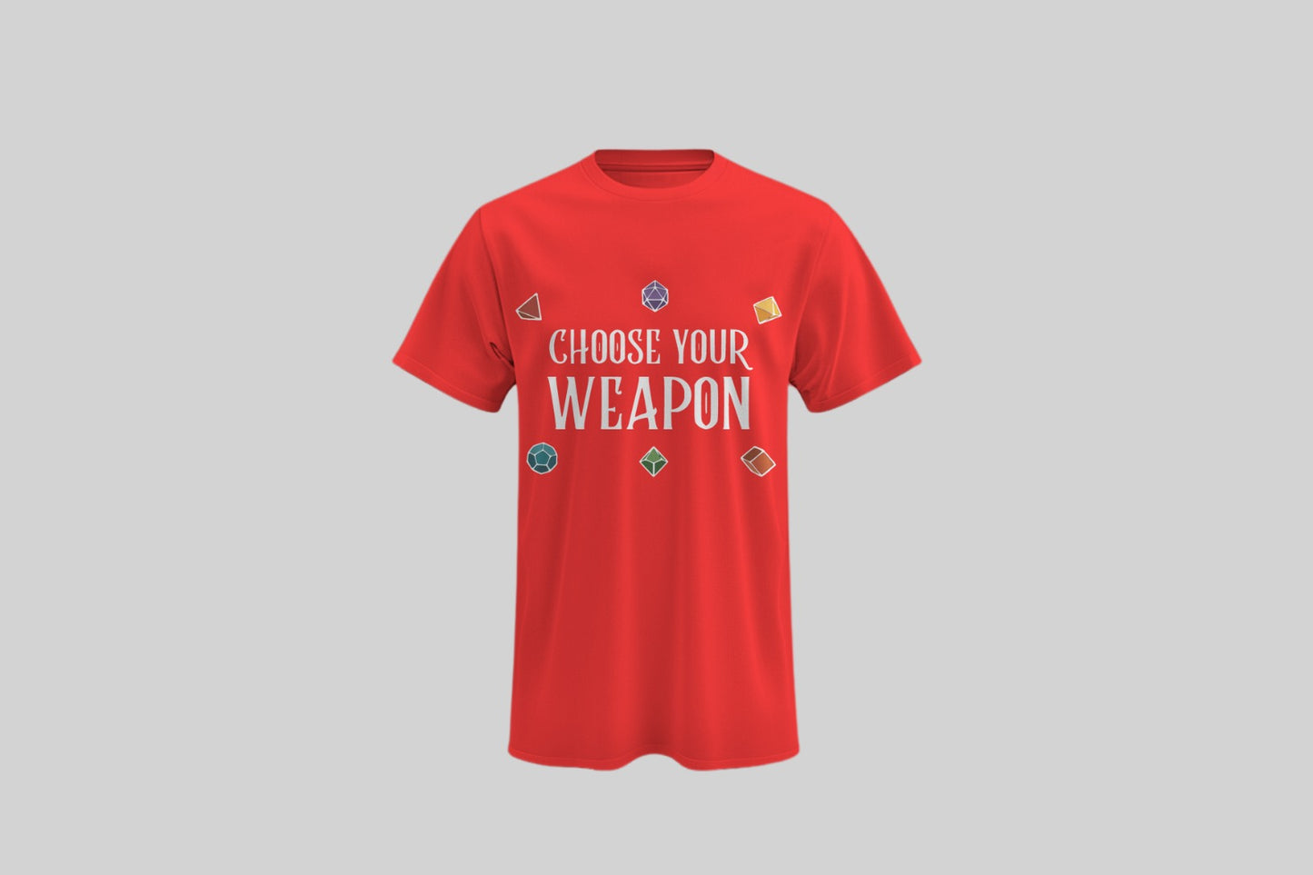 Choose Your Weapon Kırmızı Tshirt