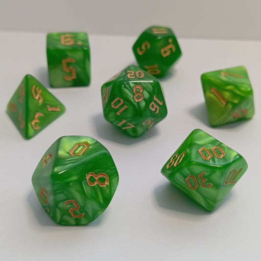 Fıstık Büyüsü Zar Seti - DND, RPG ve FRP Masaüstü Oyun Zarları