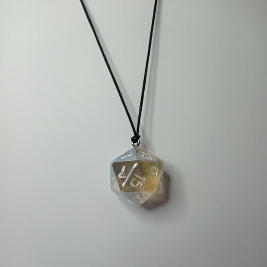 Radiant Crystal Dice Kolye