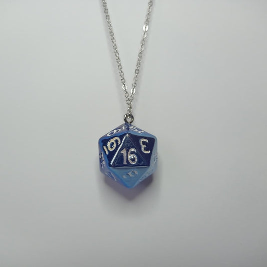 Blue Radiance D20 Kolye