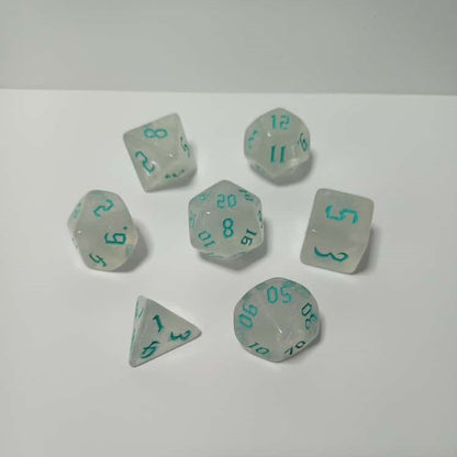Crystal Lagoon Zar Seti - DND, RPG ve Masaüstü Oyun Zarları