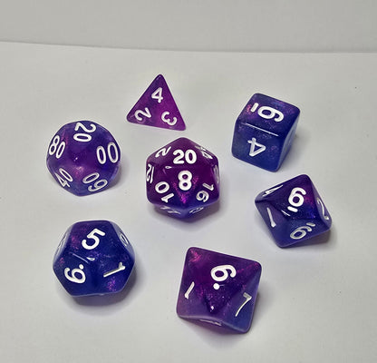 Aurora Dice Set - RPG/FRP/DnD Zar Seti
