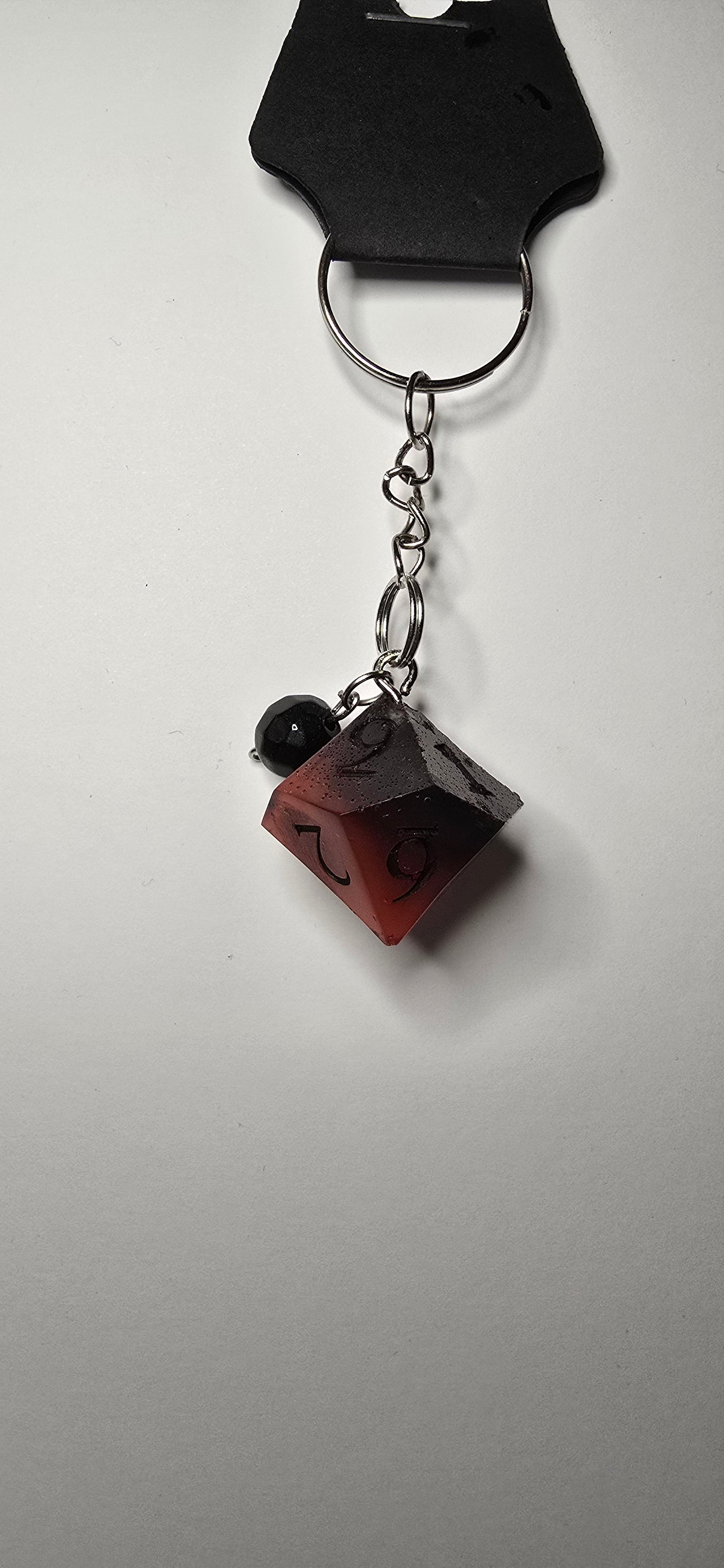 Blood d10 Anahtarlık Oniks