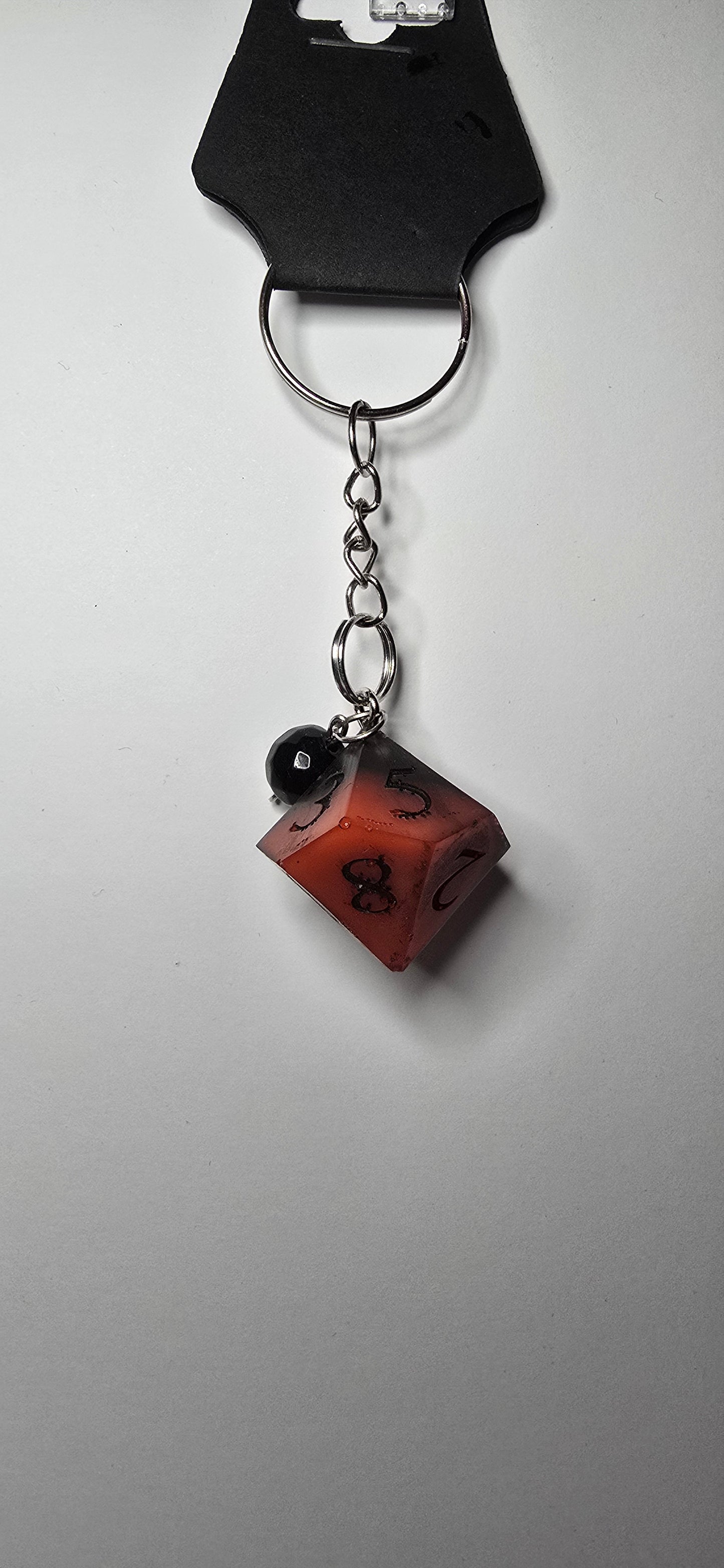 Blood d10 Anahtarlık Oniks