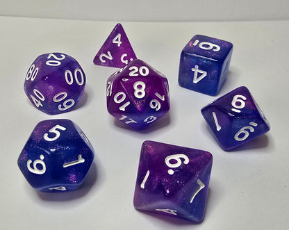 Aurora Dice Set - RPG/FRP/DnD Zar Seti