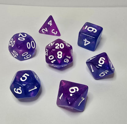Aurora Dice Set - RPG/FRP/DnD Zar Seti